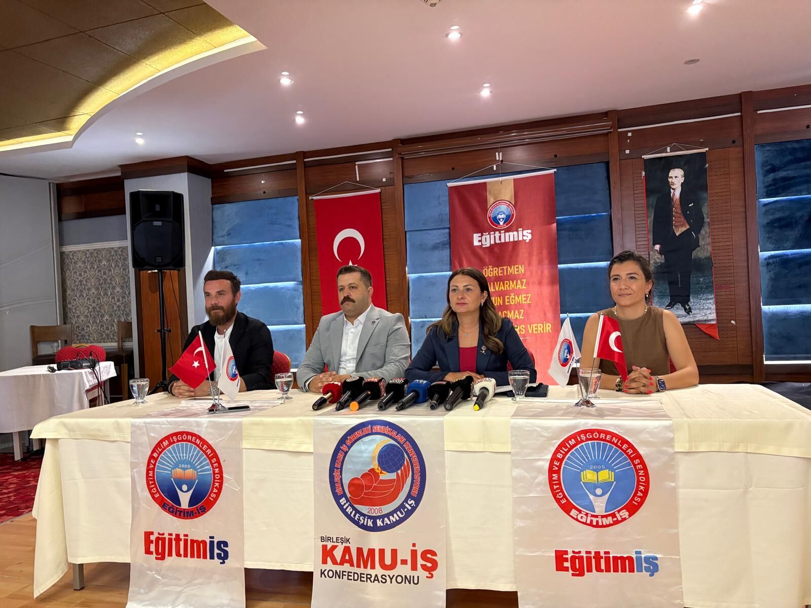 Eğitim-İş Başkanı Kara'dan eğitim gündemine sert eleştiri: “Öğretmenler angarya ve şiddetle karşı karşıya”-1