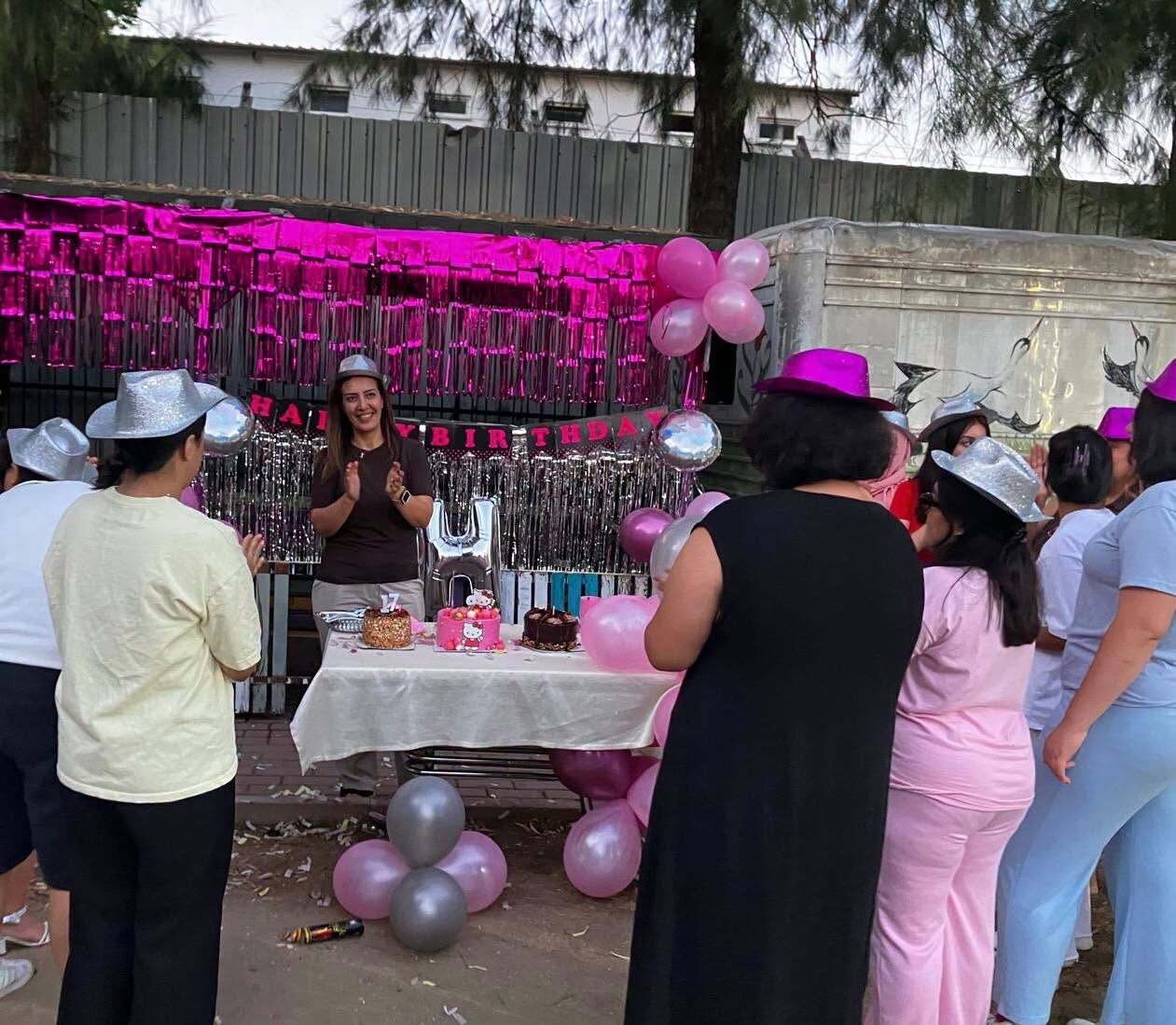Manisa'da Hizmet Alan Çocuk İçin Anlamlı Doğum Günü Kutlaması