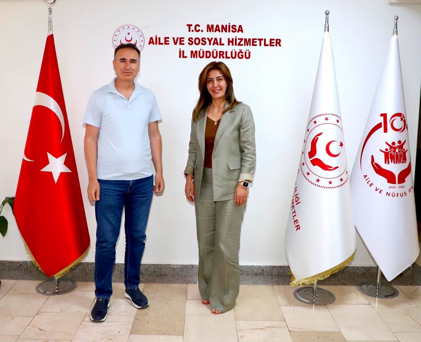 Manisa'da Aile ve Sosyal Hizmetler Alanında Anlamlı Ziyaret