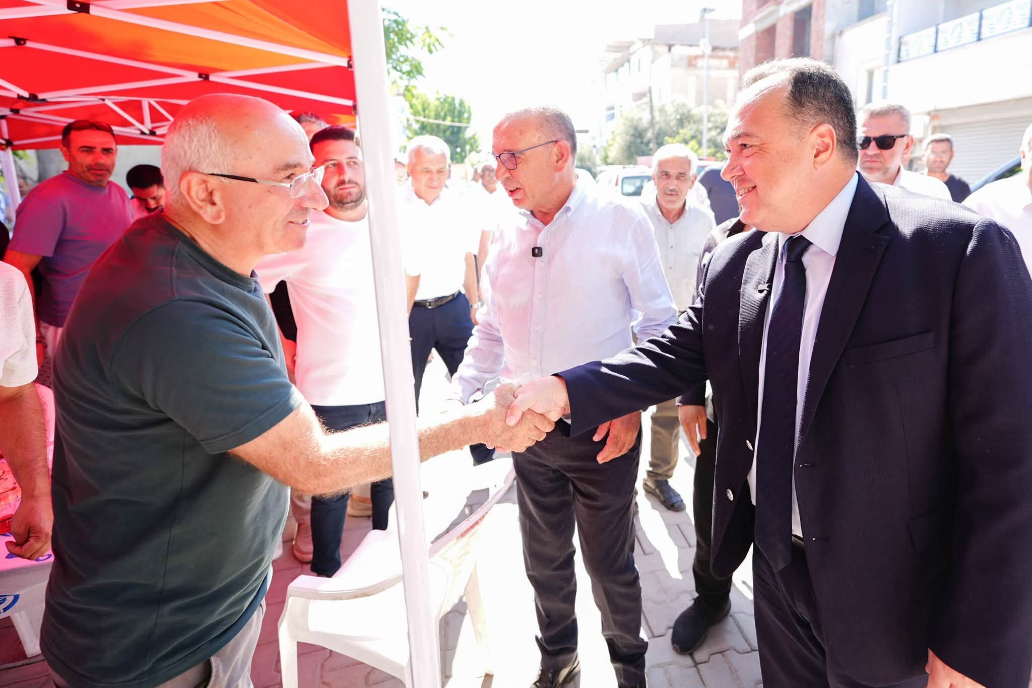 Başkanlar İstasyonaltı Mahallesi'nde Vatandaşlarla Buluştu-1