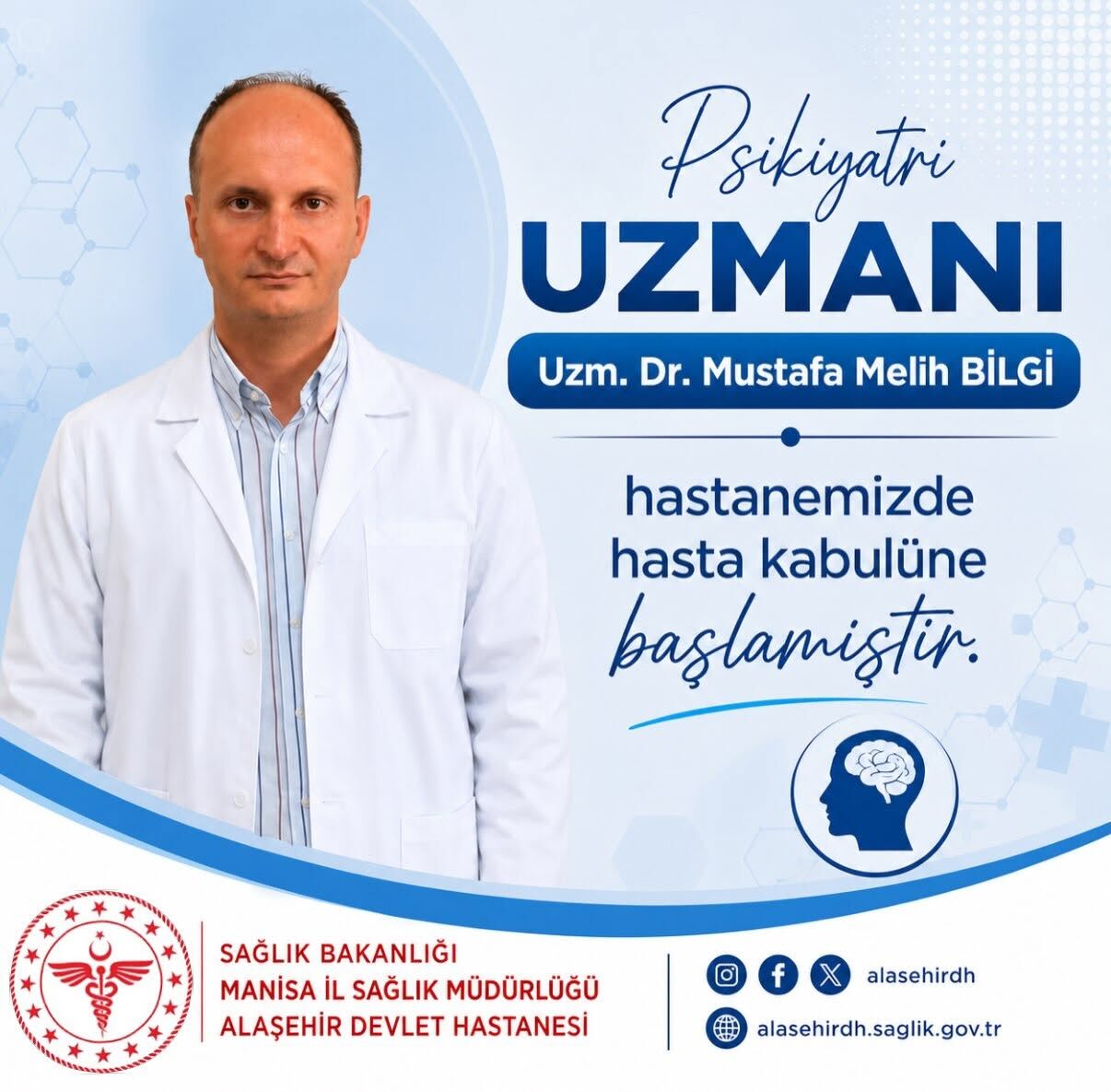 Alaşehir'de uzman doktor göreve başladı!-1