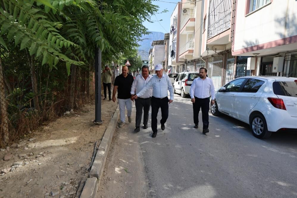 Yunusemre’de Barbaros Mahallesi’nin Üstyapısı Yüzde 90 Tamamlandı-1