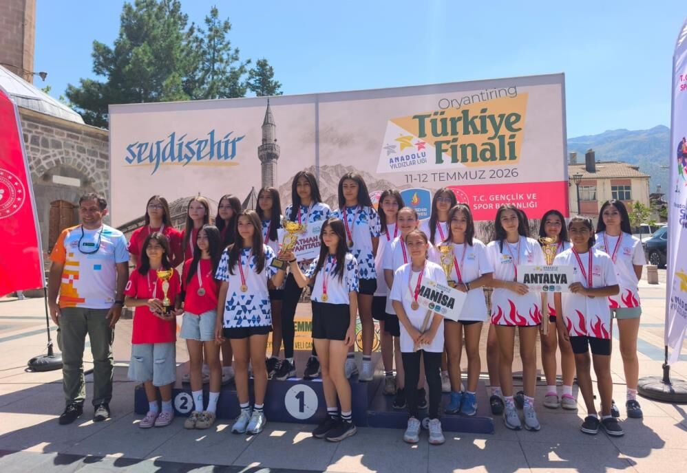 Manisa’nın Yıldızları Türkiye Kürsüsünde! Oryantiringde Büyük Başarı