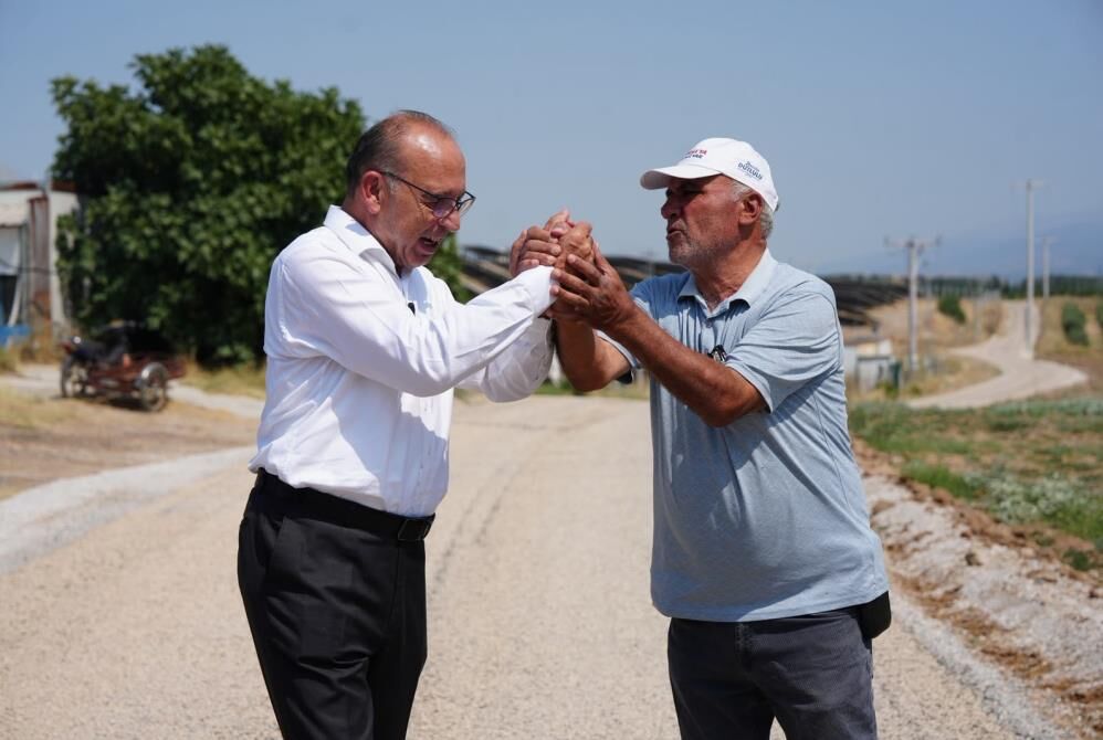 TURGUTLU’DA ASFALT MESAiSi!