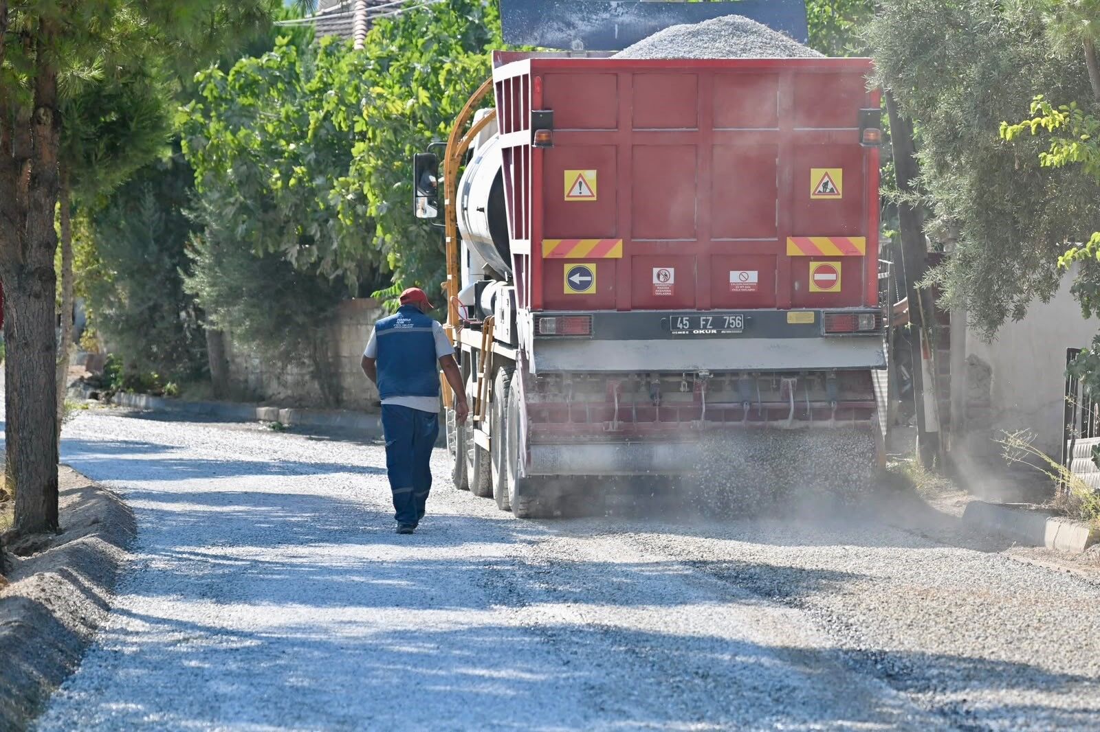 alaşehir yol çalışması.1