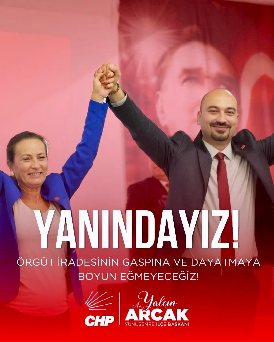 CHP Yunusemre İlçe Başkanı Yalçın Arcak’tan Sert Tepki