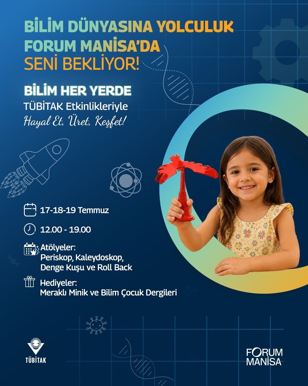 Çocuk Şenliği, Forum Manisa'da İşte Detaylar