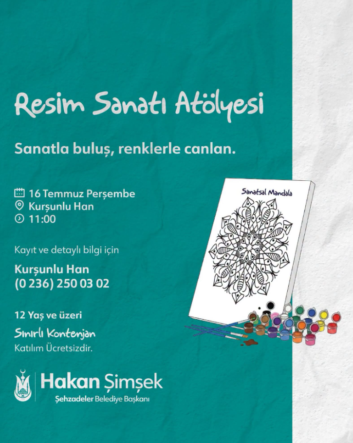 Şehzadeler’de Gençler İçin
