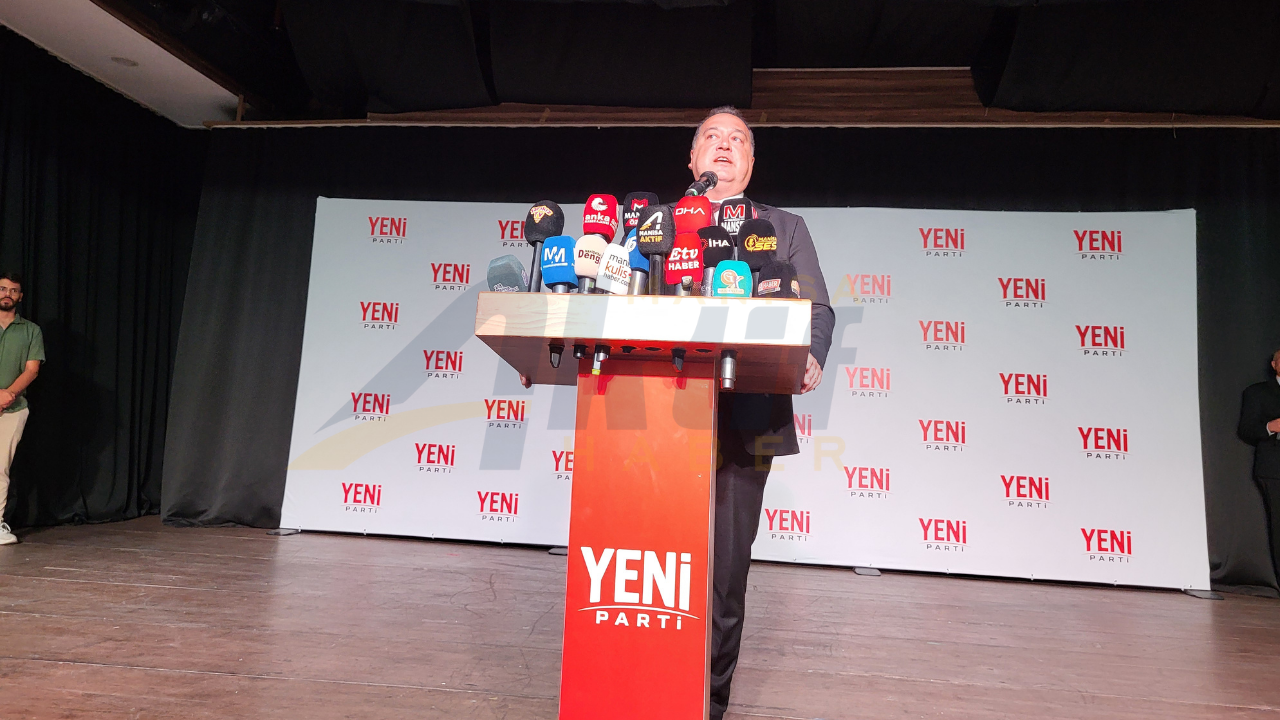 Manisa Büyükşehir Belediye Başkanı Dutlulu Ve 14 Ilçe Belediye Başkanı Yeni̇ Parti'ye Katıldı (4)