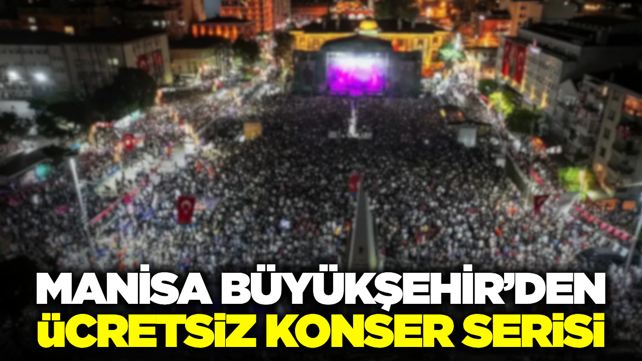 Manisa’da "Akustik Yaz Akşamları" Esintisi: Ücretsiz Konserler Başlıyor!