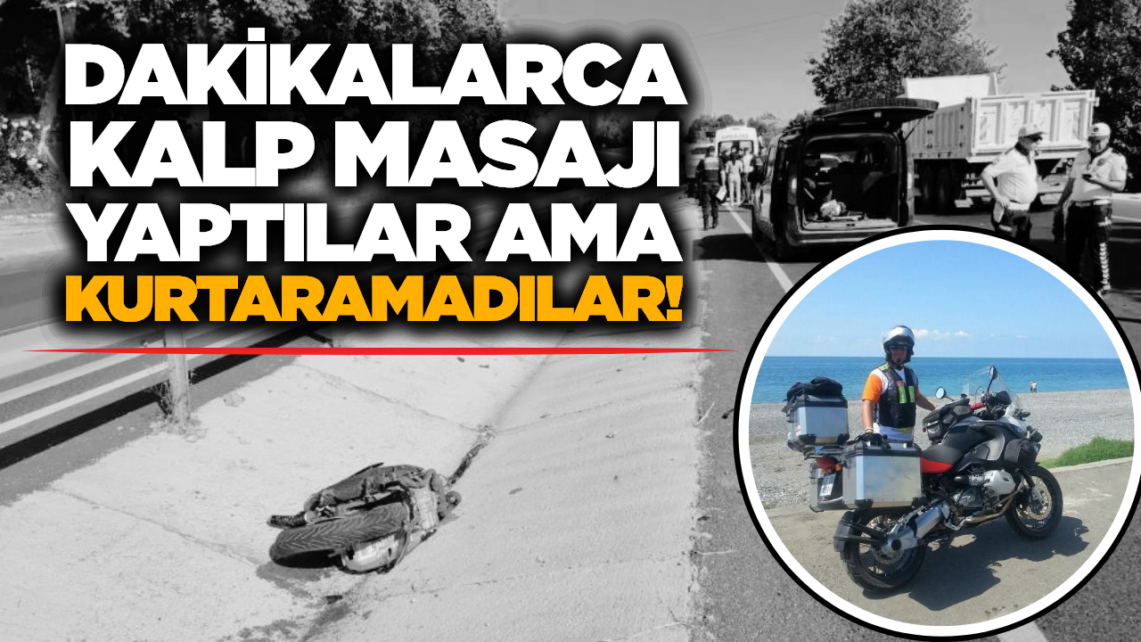 Manisa’da Feci Kaza: Karşı Şeride Geçen Motosiklet Sürücüsü Hayatını Kaybetti