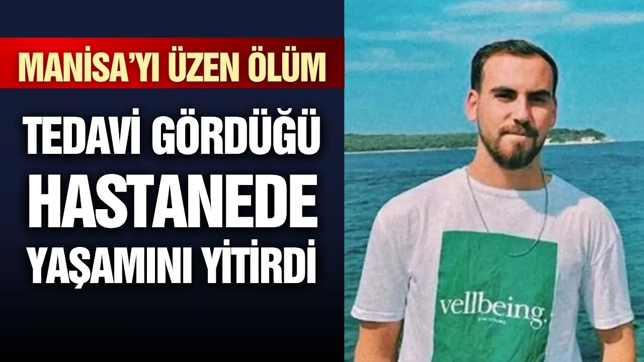 Manisa'da acı veda: Emre Göker son yolculuğuna uğurlandı