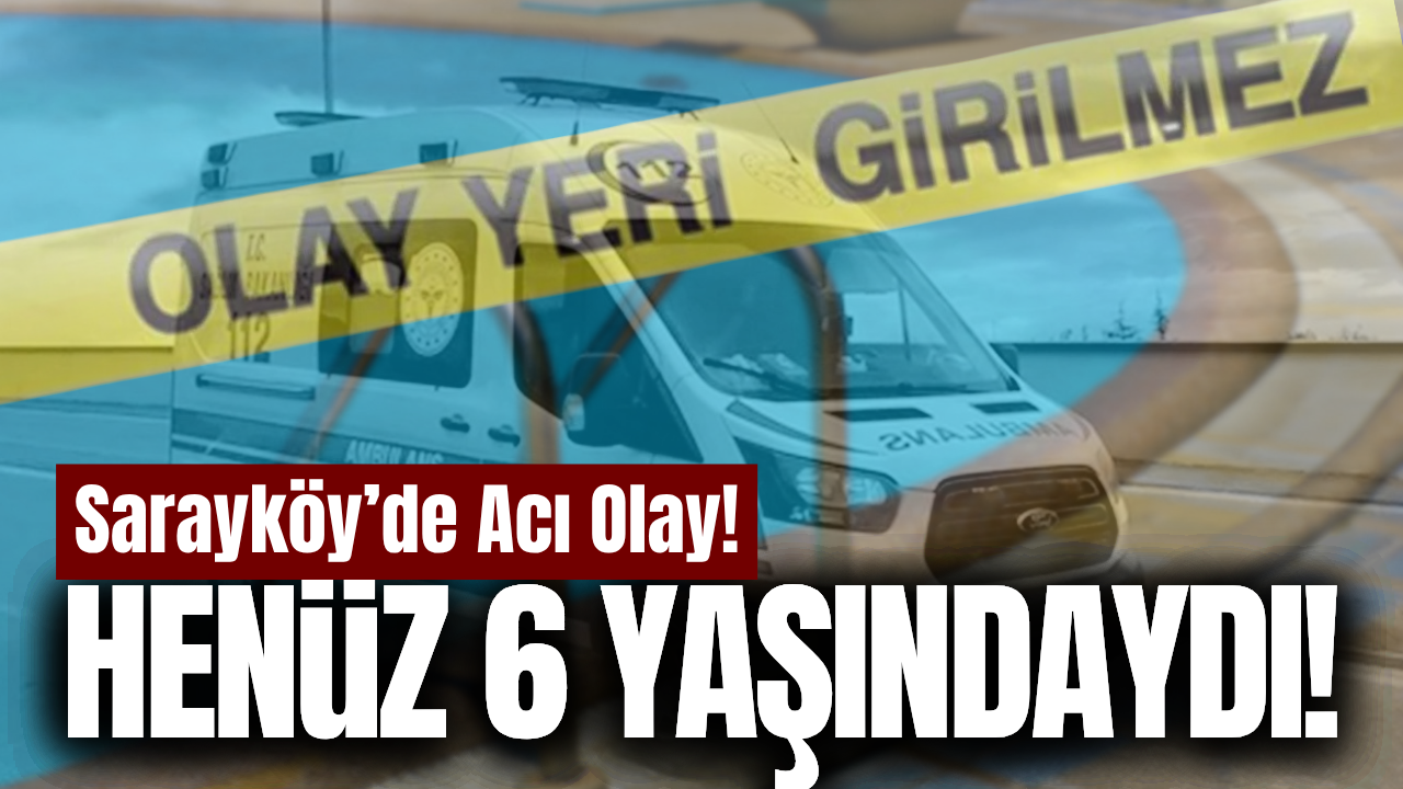 Sarayköy'de havuza düşen çocuk hayatını kaybetti!