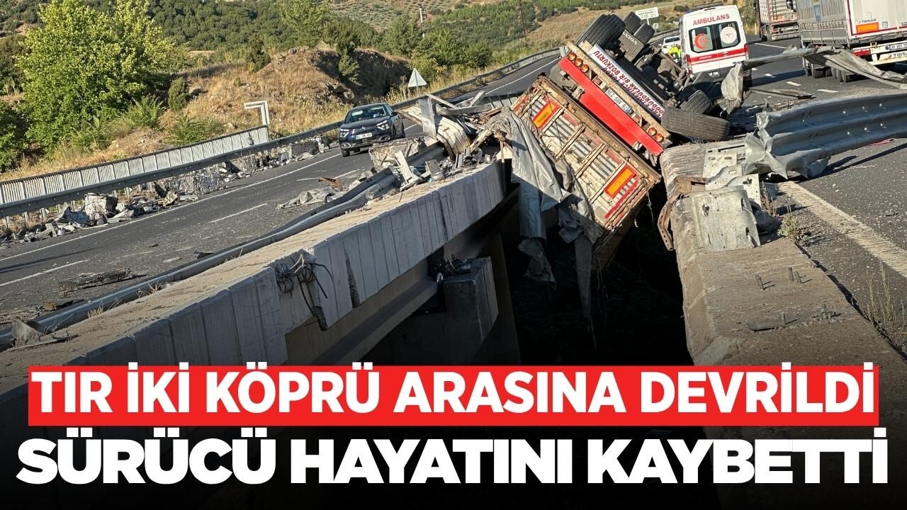 Uşak-İzmir karayolu'nda feci kaza: 1 ölü