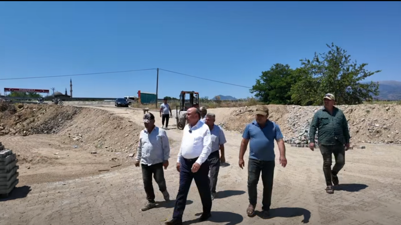 Tahsin Akdeniz Çalışmaları Yerinde Inceledi! (2)
