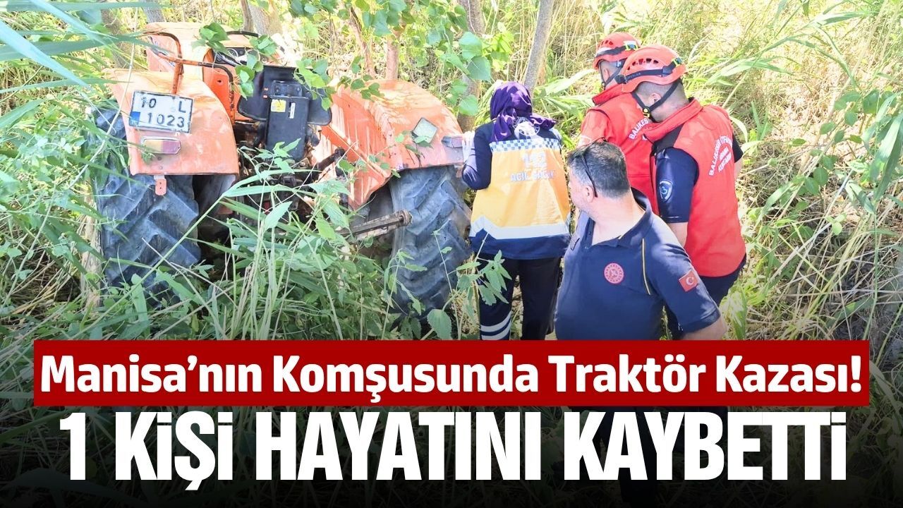 Traktör kazası yine can aldı! Sürücü hayatını kaybetti