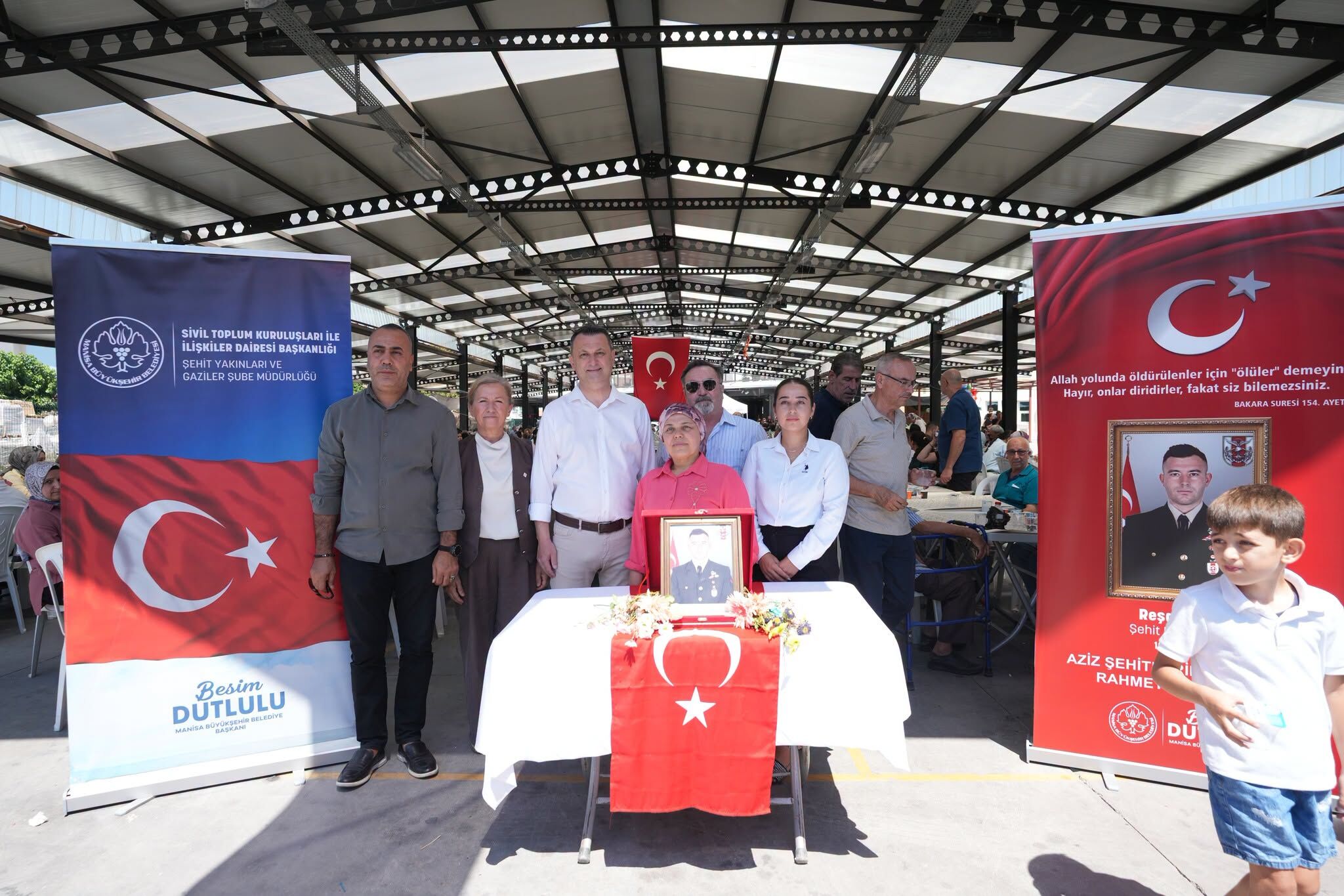 Şehit Uzman Çavuş Reşat Ergin Akhisar'da dualarla anıldı-1