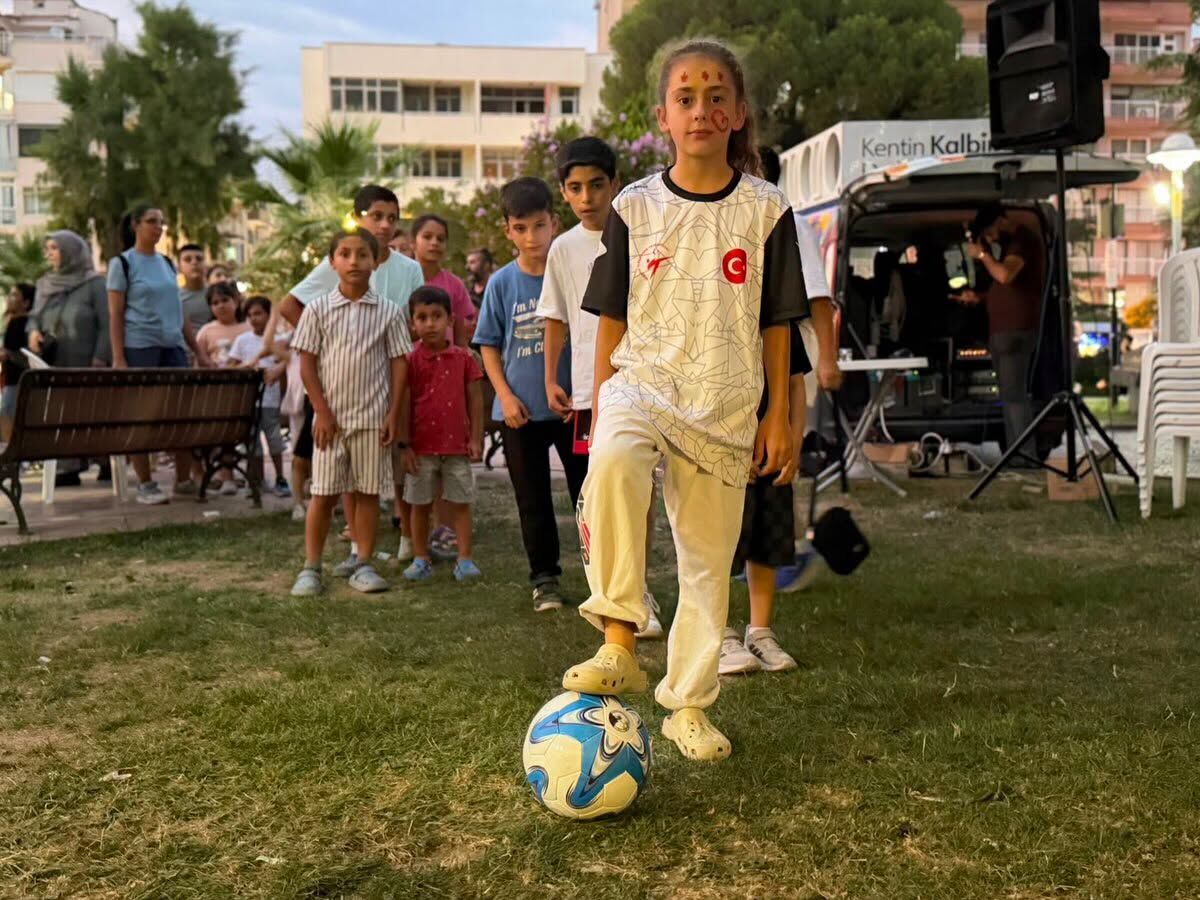 Şehzadeler'de çocuklar doyasıya eğlendi!