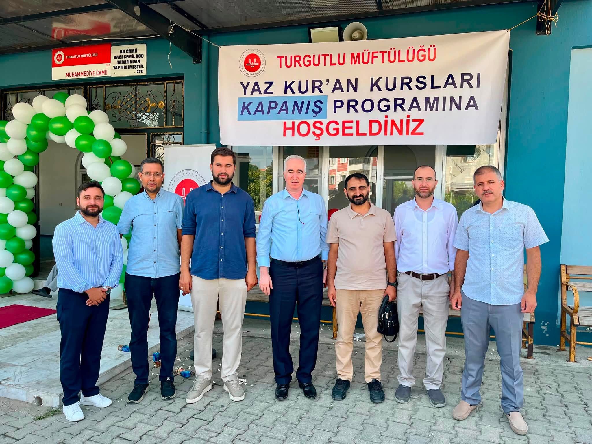 Turgutlu’da yaz Kur’an Kurslarında coşkulu kapanış!