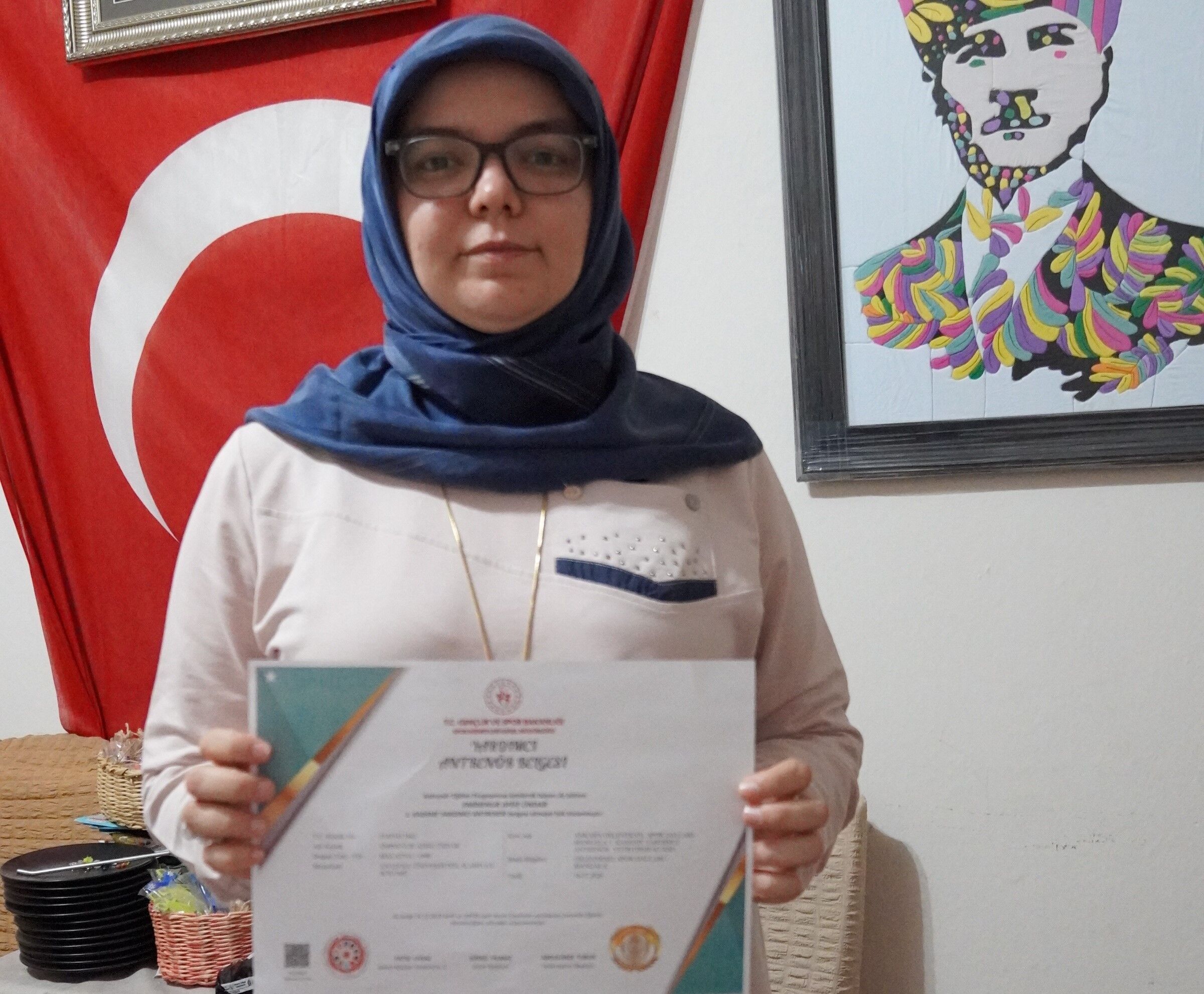 Manisa'da bir ilk: İlk kadın federasyon lisanslı mangala antrenörü yetişti-.1