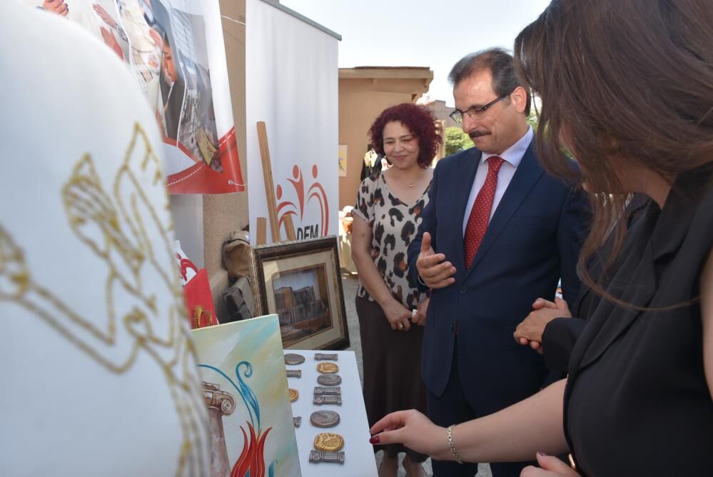 Salihli ADEM’in ilk ürünleri sergilendi-1