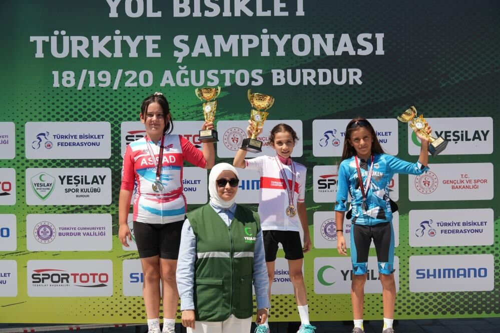 Burdur'da Akhisar rüzgarı: İlknur Buğlem Karataş Türkiye Şampiyonu!