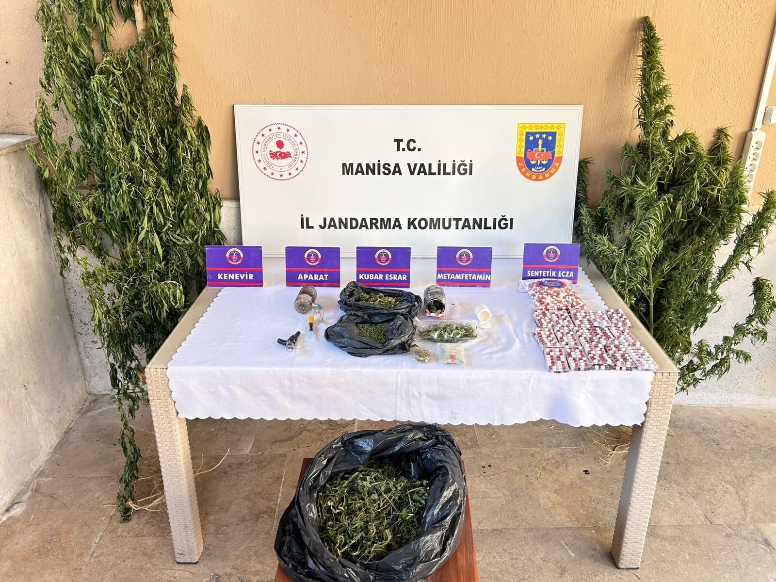 Alaşehir'de Operasyon 21 Adrese Eş Zamanlı Baskın (3)
