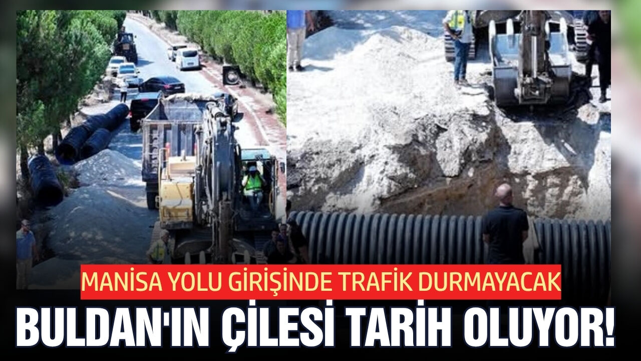 Denizli-Manisa Karayolunda "Yatay Sondaj" çıkarması