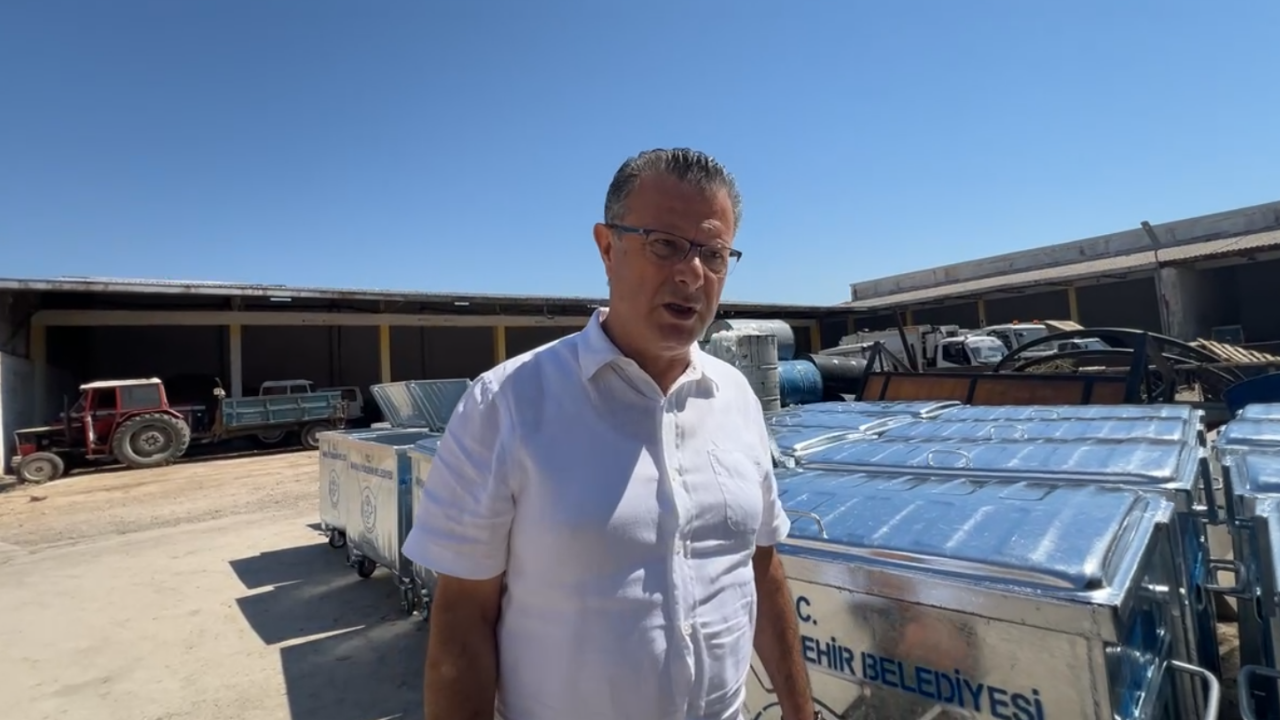 Büyükşehir'den Alaşehir'e Çöp Konteyneri Desteği!