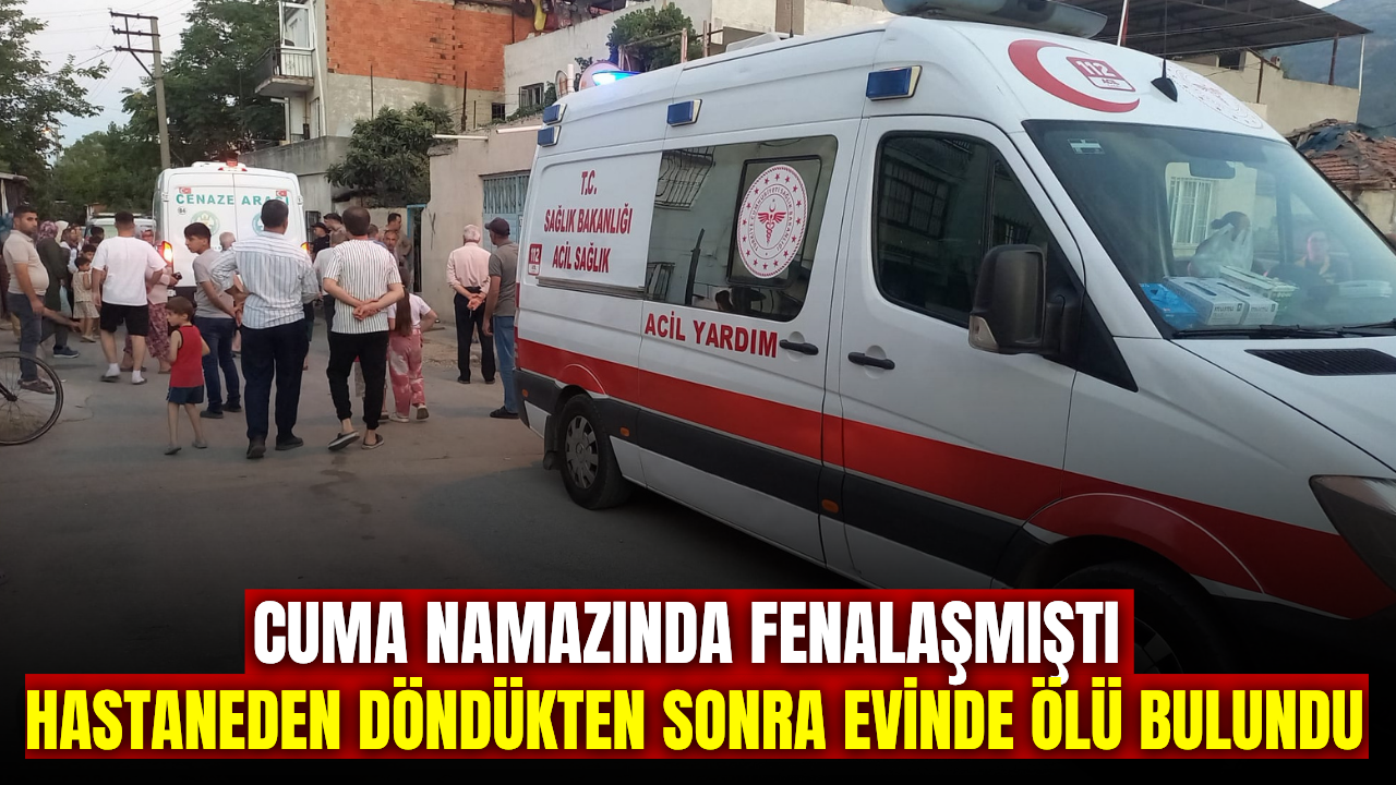 Manisa'da yalnız yaşayan kişi evinde ölü bulundu