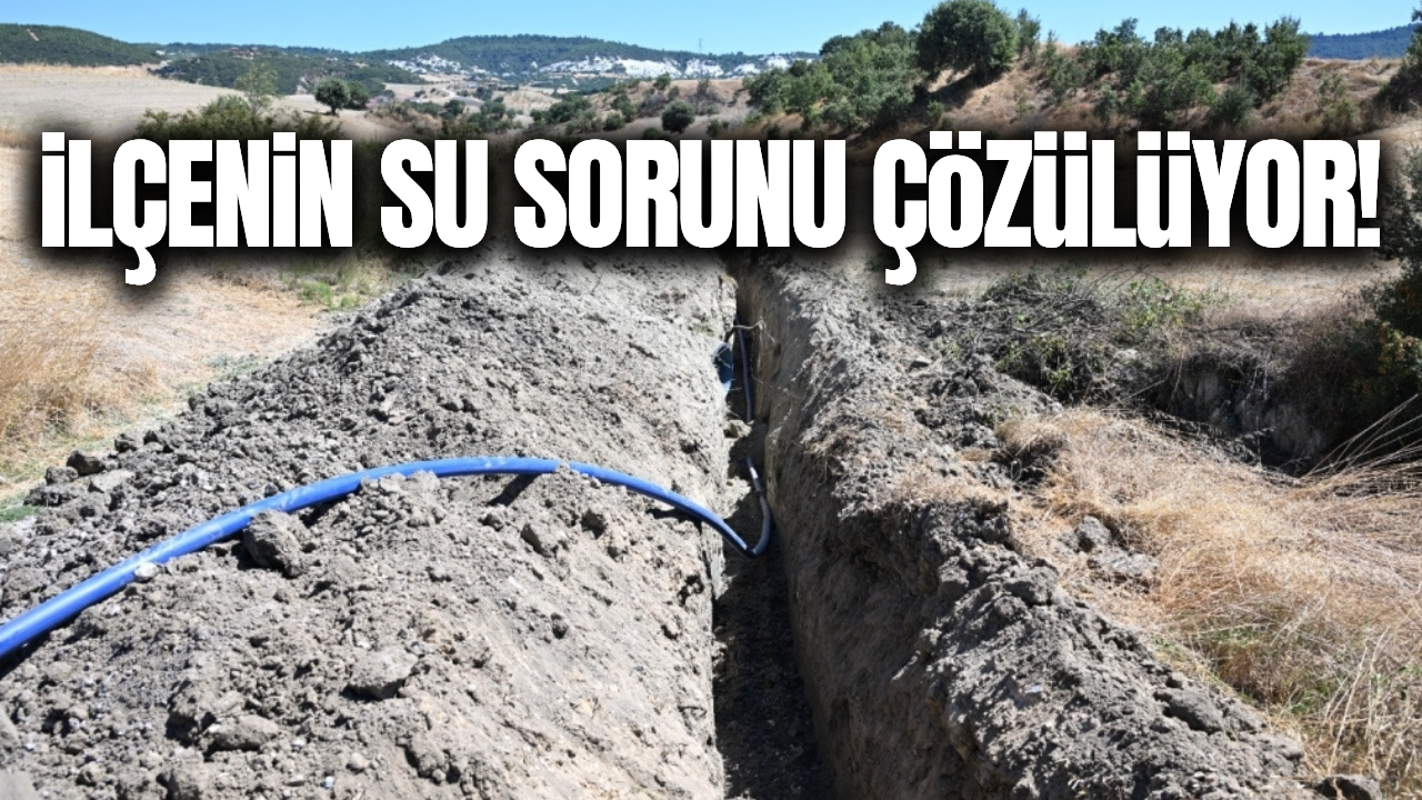 İlçenin kronik altyapı sorunu çözülüyor!