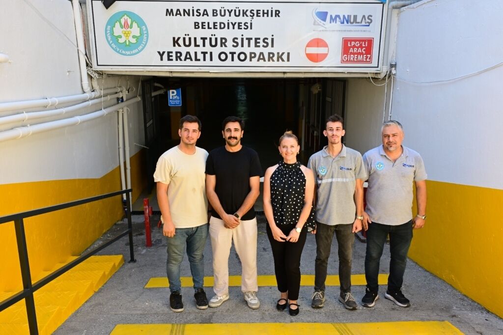 Manisa’da Kültür Sitesi Yeraltı Otoparkı Yenilendi! (2)