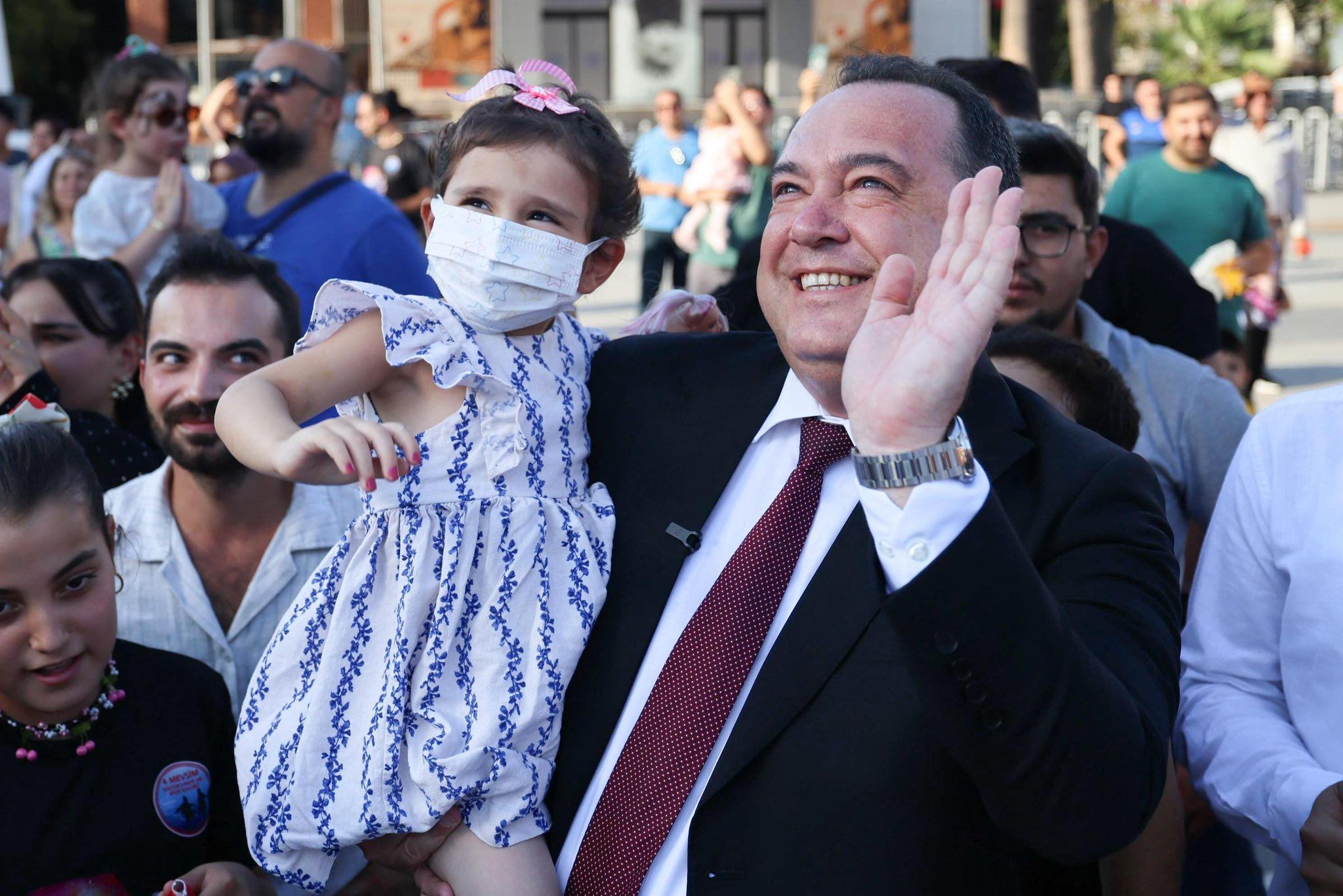 Manisa'da Lösemiyi Yenen Minik Defne’nin Balon Hayali Gerçek Oldu! (1)