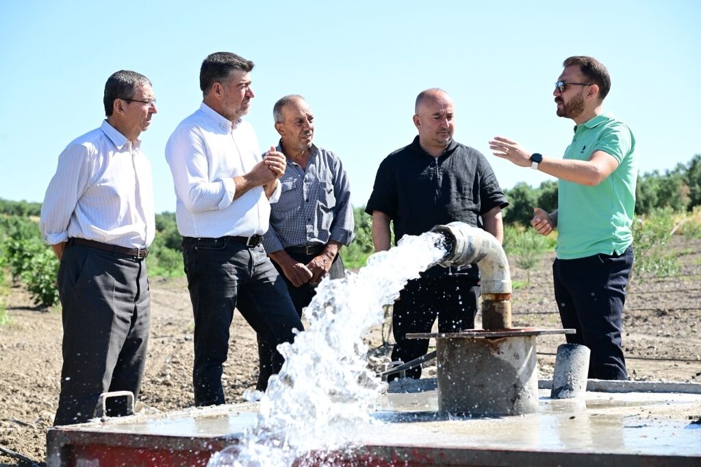 Manisa'nın Ilçesine Tarımsal Sulama Desteği! (1)