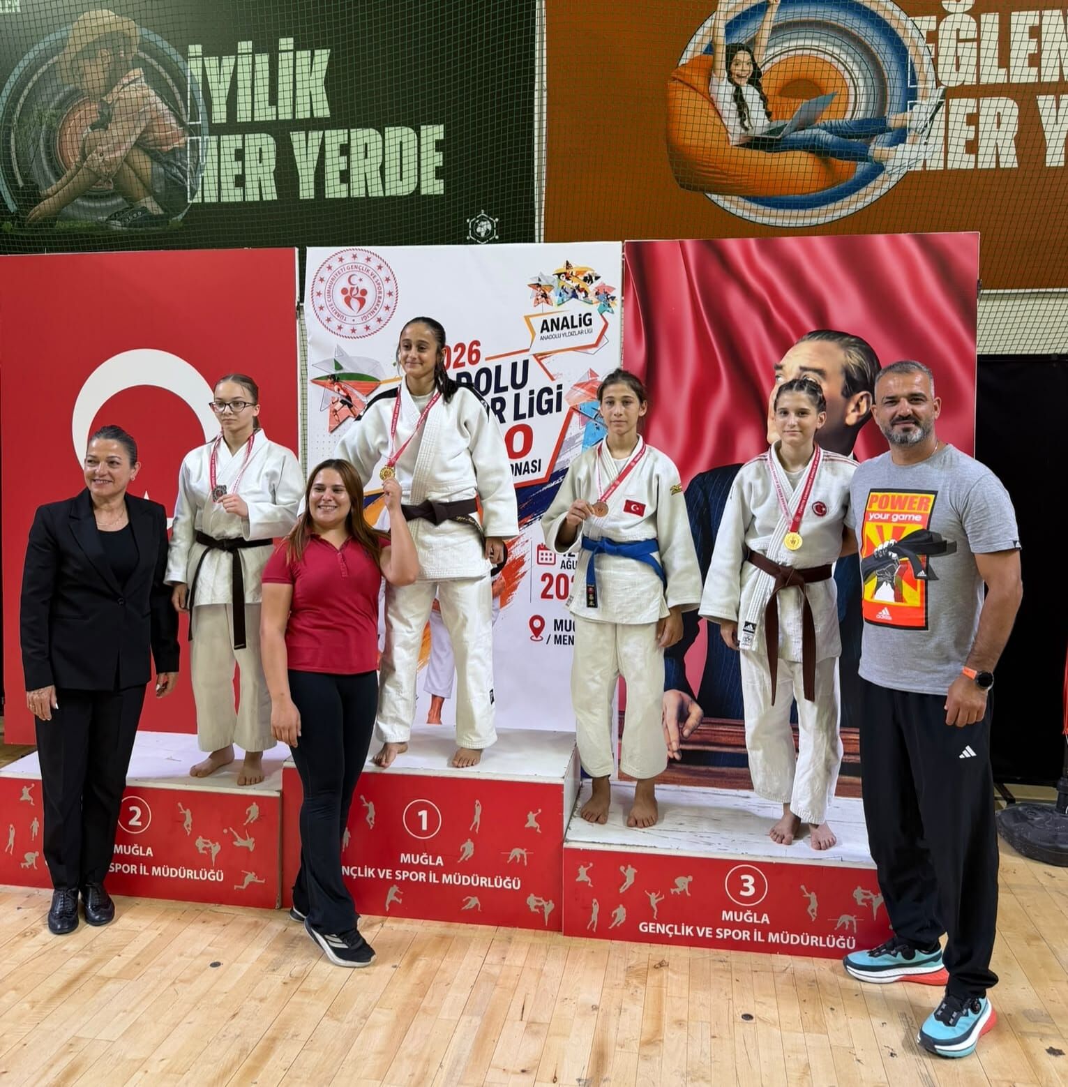 Muğla'da Yunusmere Rüzgarı! 3 Judocu Türkiye Üçüncüsü (1)