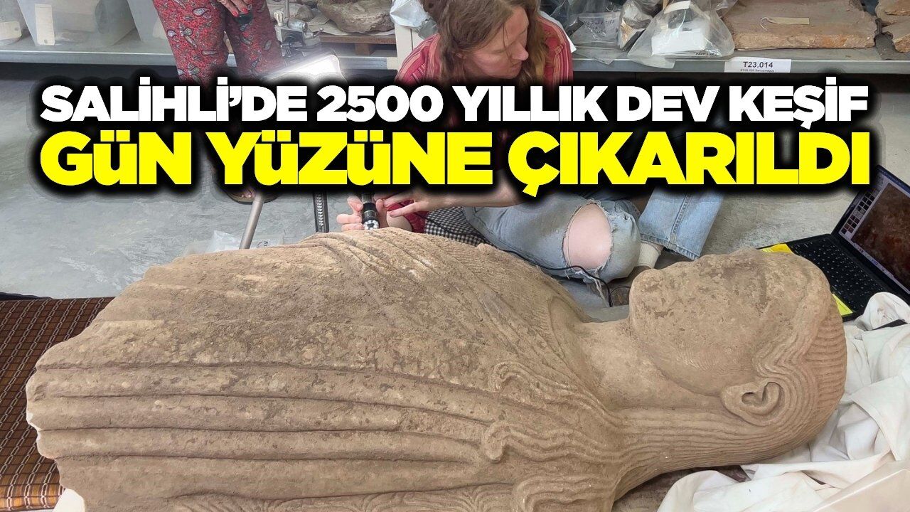 Salihli'de Sardes Antik Kentinde 2 Bin 500 Yıllık Dev Keşif!