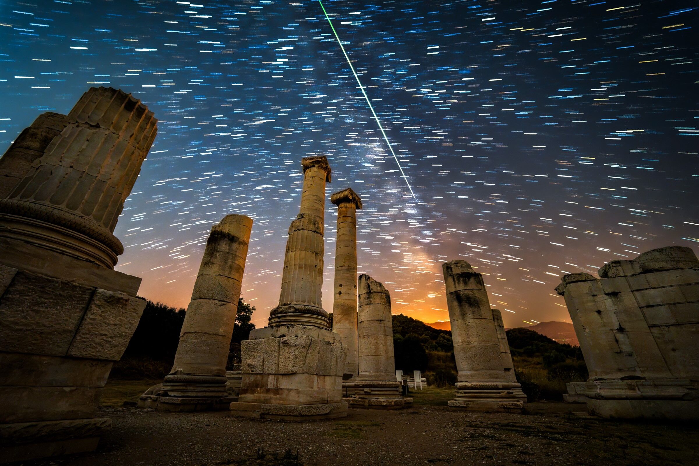 Sardes Antik Kenti'nde Astrofotografi Şöleni (2)