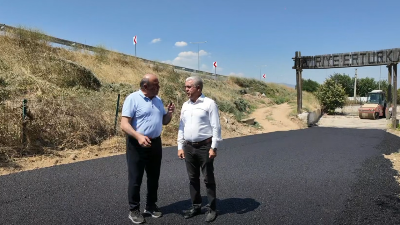 Sarıgöl Hayriye Ertürk Anadolu Lisesi’nin Yolu Yenilendi! (4)