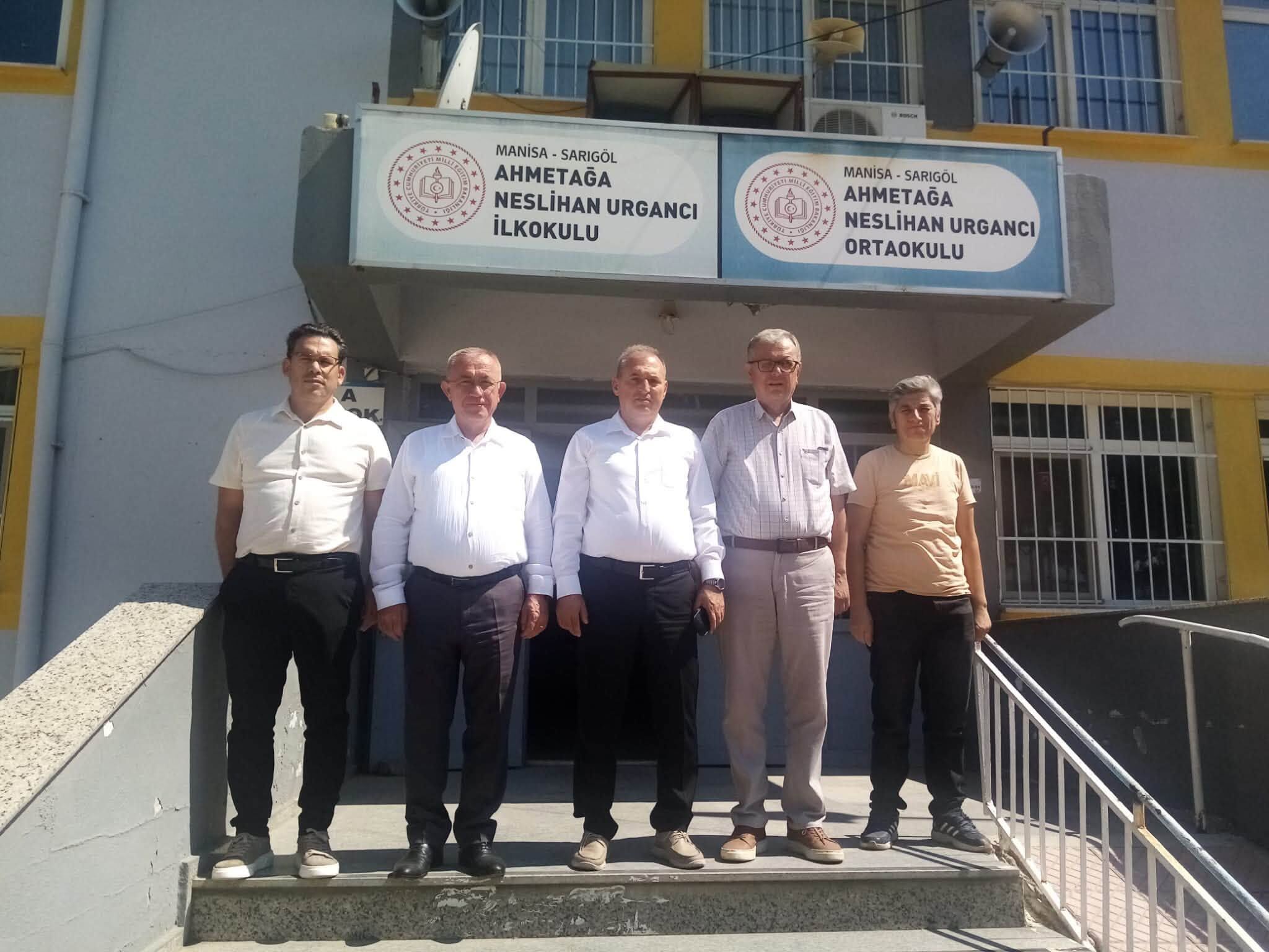Sarıgöl'de Eğitim Yılı Öncesi Okullarda Inceleme! (1)