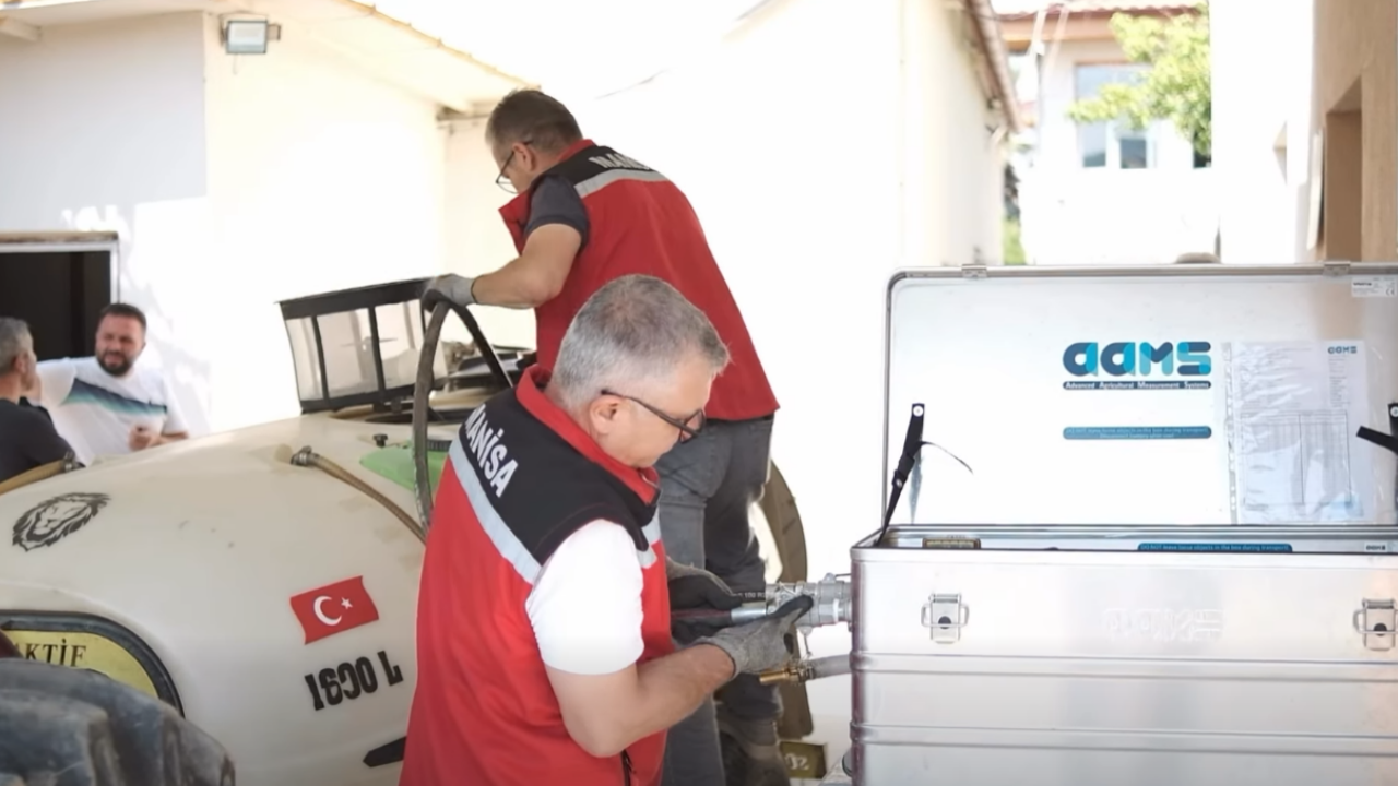 Sarıgöl'de Ilaçlama Makineleri Test Ediliyor (1)-1
