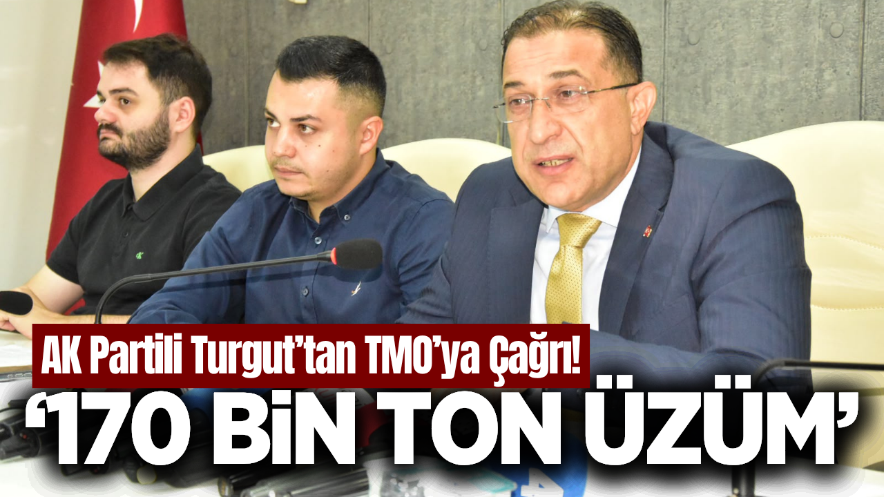 Süleyman Turgut'tan kritik üzüm açıklaması!
