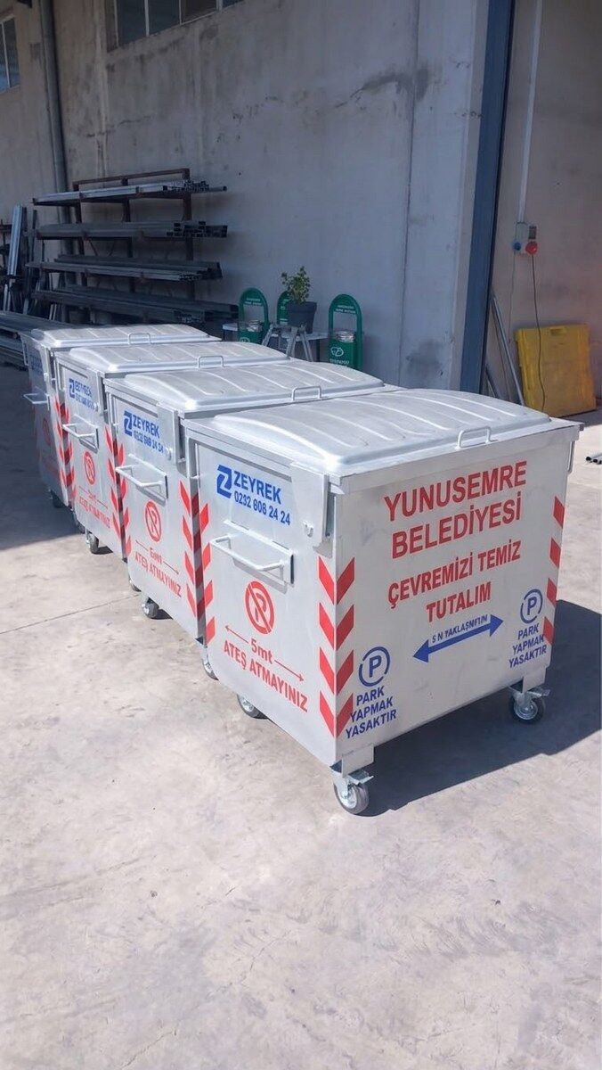 Yunusemre’de Çöp Konteynerlerinin Yüzde 90’I Yenilendi (1)