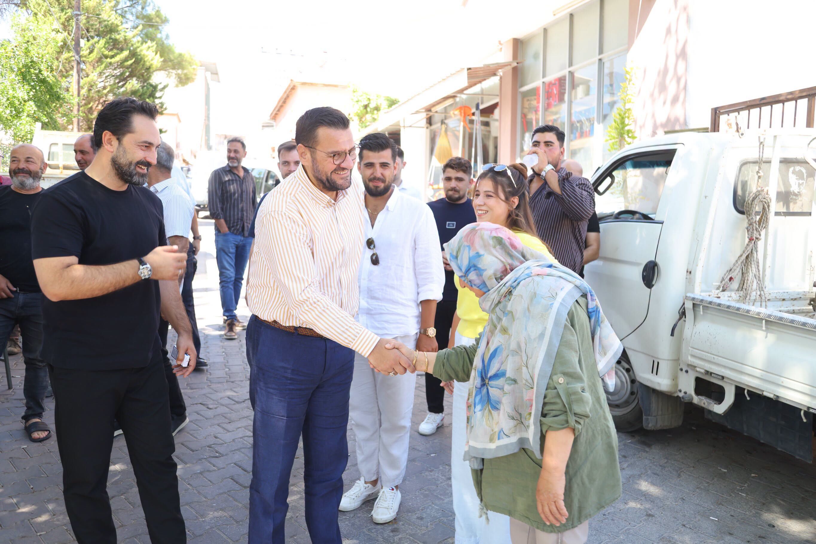 AK Parti heyeti Karaoğlanlı’da vatandaşlarla buluştu!