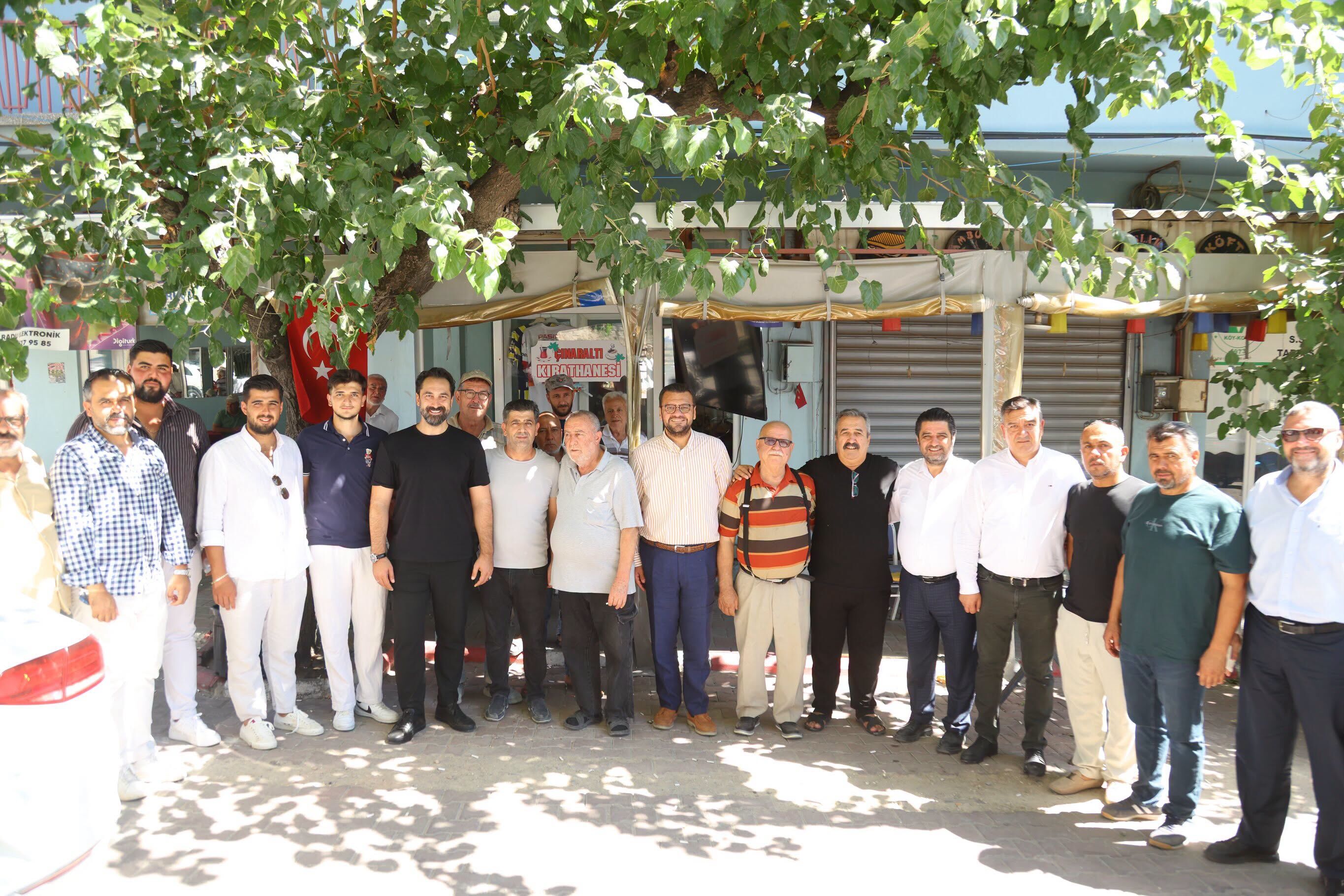 AK Parti heyeti Karaoğlanlı’da vatandaşlarla buluştu!