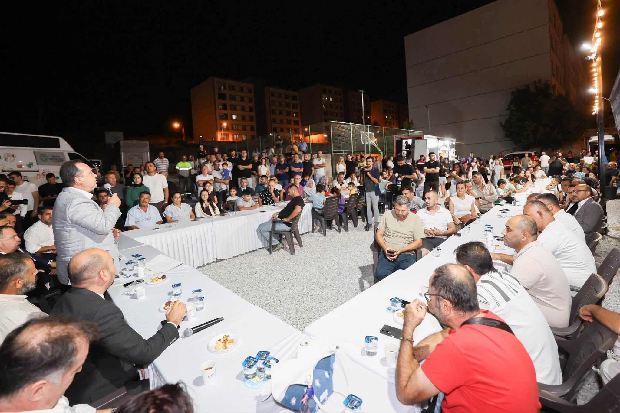 Besim Dutlulu ve Semih Balaban Akgedik'te vatandaşlarla buluştu!