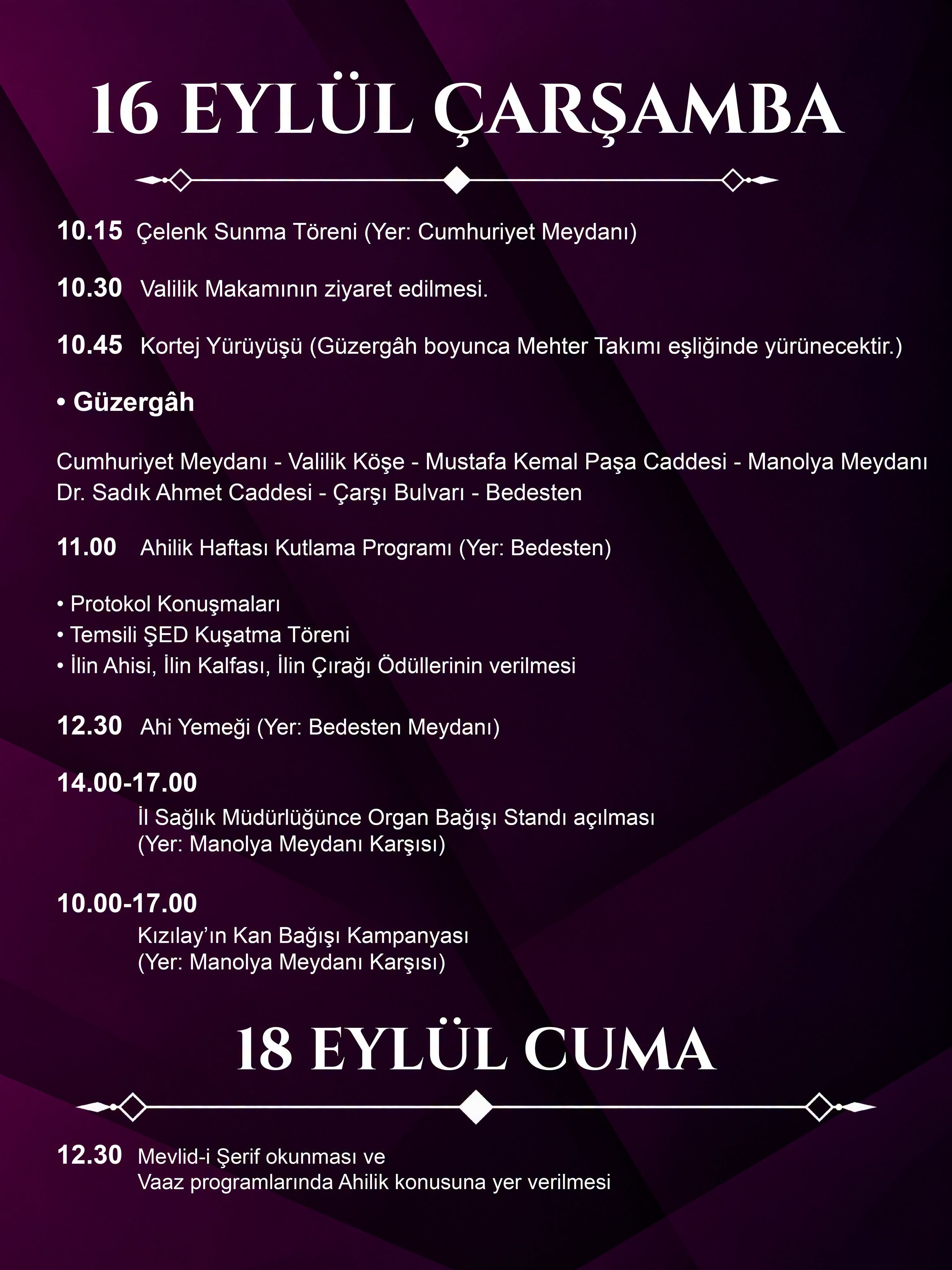 MANİSA AHİLİK HAFTASI-.2