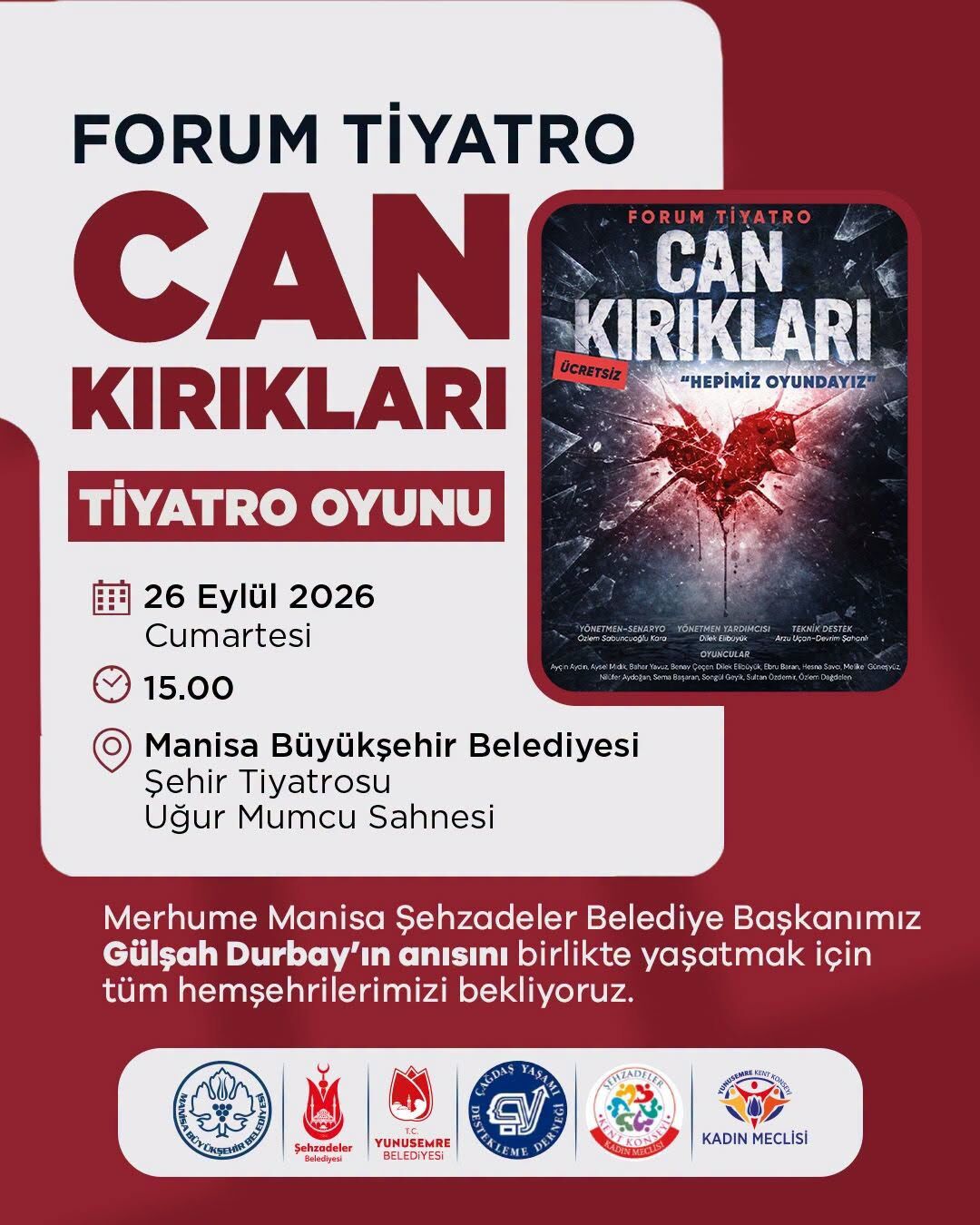 MANİSA'DA TİYATRO OYUNU