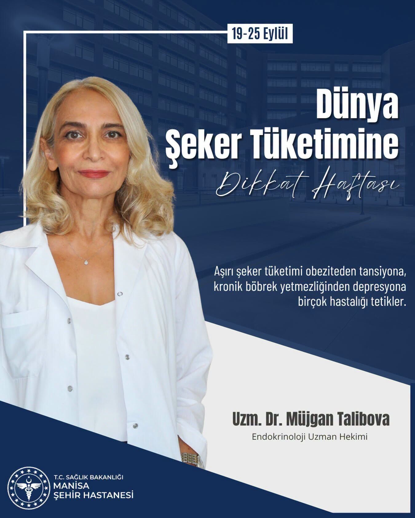 Uyarı Manisa'dan geldi! Sofra şekerini azaltın, sağlığınızı koruyun-.1