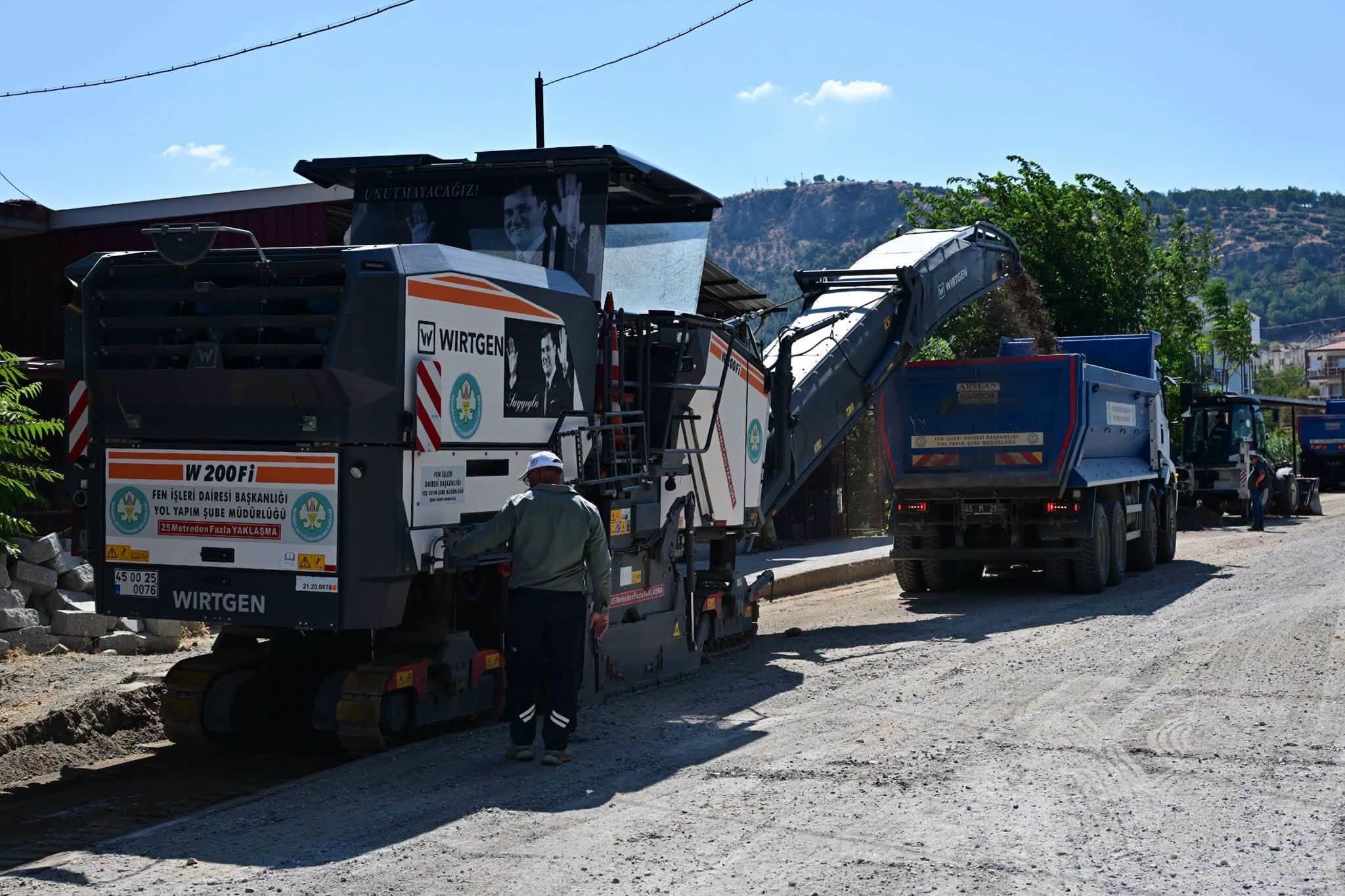 Gölmarmara’da su baskınlarına karşı Nato Caddesi’nde kapsamlı çalışma-.1