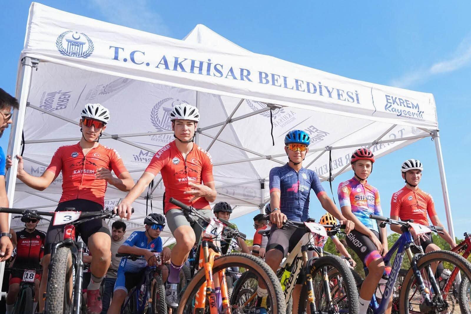 Akhisar’da Dağ Bisikleti Türkiye Şampiyonası heyecanı başladı!